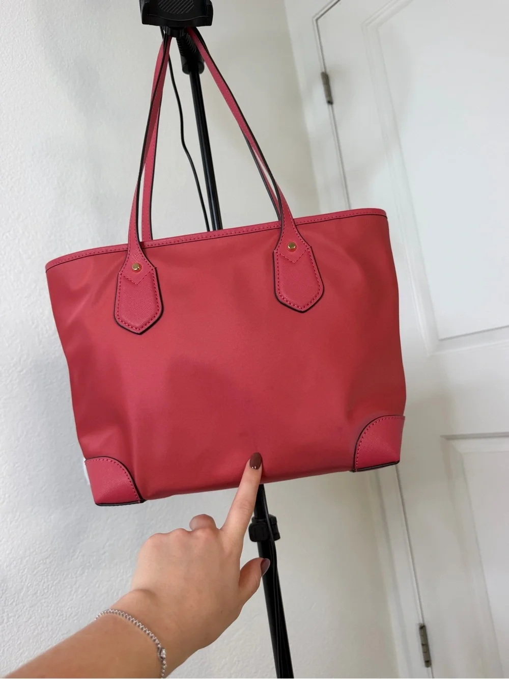 Michael Kors Rose Pink Tote with Gold Hardware - Picture 5 of 11